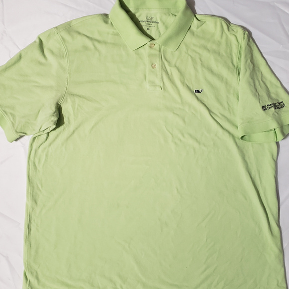 Vineyard Vines Green Polo Shirt XL - Picture 1 of 3